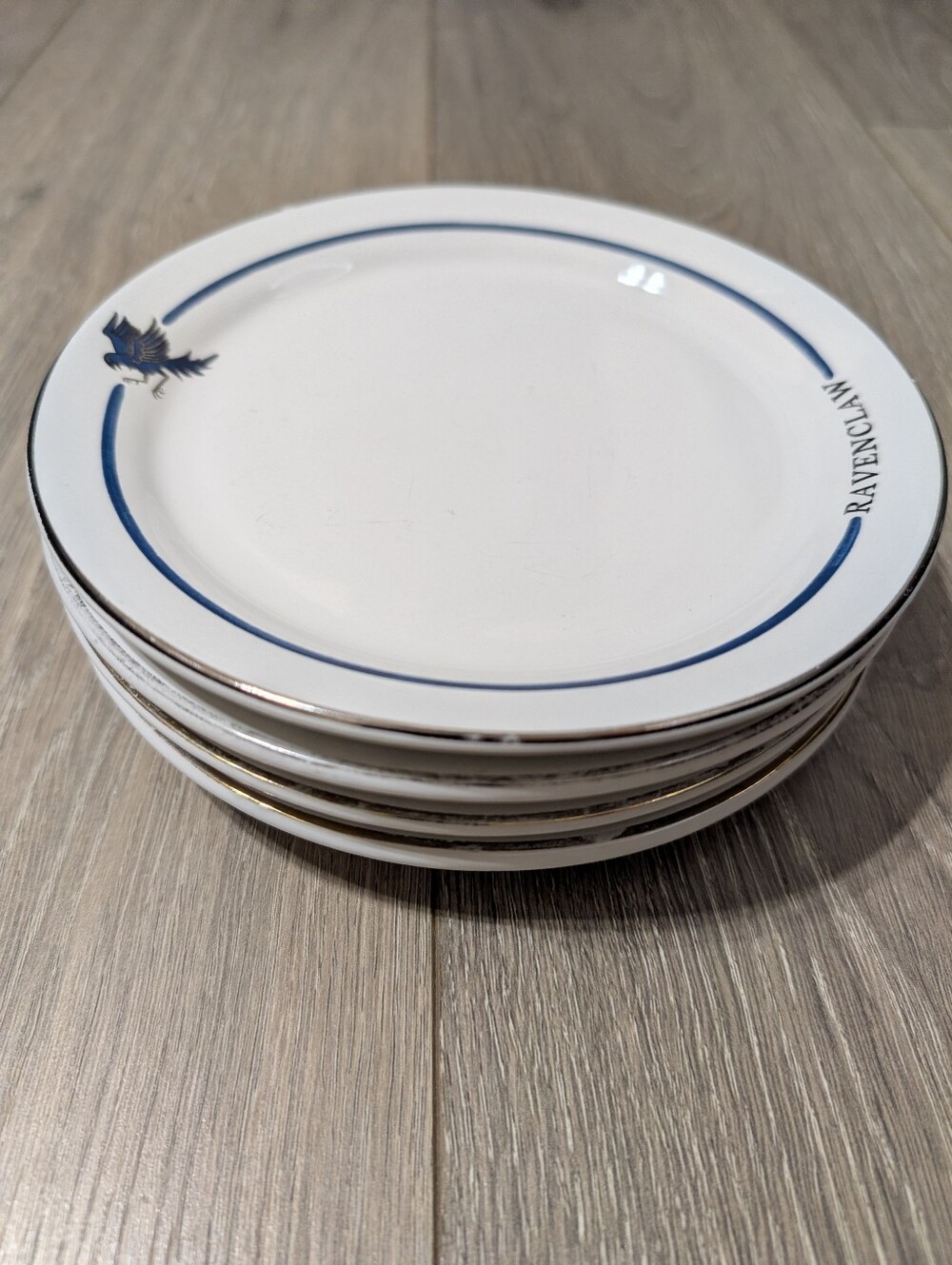 Pottery Barn Harry Potter Wizarding World Hogwarts 🏠 Set Of 4 Appetizer 🍽️ - Picture 7 of 11